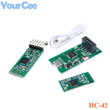 Módulo de HC-42 maestro-esclavo integrado nRF52832, transmisión transparente inalámbrica, 2,4G HC 42, placa adaptadora compatible con Bluetooth 2024 - compra barato