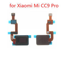 Sensor de huellas dactilares para Xiaomi Mi CC9 Pro, Conector de escáner, botón de inicio, ID táctil, Cable flexible, reparación, piezas de repuesto, prueba QC 2024 - compra barato