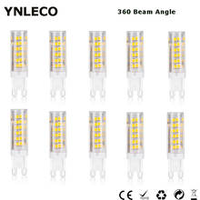 Lámpara LED G9 de 220V, 230V, 240V, 5W, G9, 4000K, 75LED, 2835 SMD, Bombilla de maíz equivalente a 40W, lámpara halógena de araña, 10 Uds. 2024 - compra barato