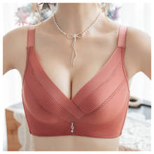 Autumn and Winter New Lace Sexy Lingerie Small Chest Gathered Without Steel Ring Bra Adjustable Breast Bra 2024 - buy cheap