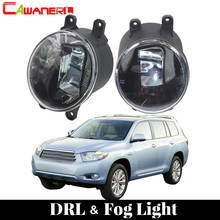 Cawanerl luz antiniebla LED de coche luz diurna DRL blanco para Toyota Highlander híbrido 2008-2010 Toyota Highlander 2008-2012 2024 - compra barato
