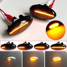 2x LED Turn Signal Side Marker Light Repeater Lamp Blinker For Peugeot 107 206 307 407 Partner Expert Traveller 607 1007 2024 - buy cheap