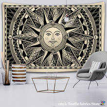 Mandala Tapestry Witchcraft Wall Hanging Boho-Decor Astrology Sun Blanket Hippie Bedroom Living Room Psychedelic Farmhouse-Decor 2024 - buy cheap