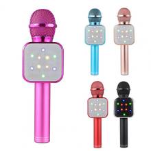 Micrófonos inalámbricos Bluetooth de mano para Karaoke, KTV, fiesta, canto de música, micrófono de mano, reproductor de música HD 2024 - compra barato