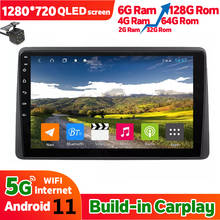 6GB Ram 128GB Rom Car Radio Navigation GPS For Renault Duster Arkana Car Radio 2018 2019 Android 11 Stereo Head Unit Autoradio 2024 - buy cheap