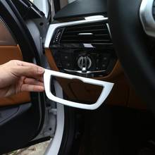 ABS cromado para BMW 5 Series G30 G31 2018 2019, caja de interruptor de coche, marco de faro Interior, accesorios de moldura 2024 - compra barato