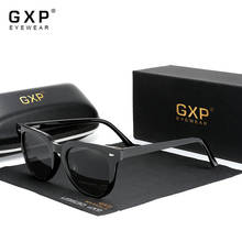 GXP 2021 New 100%Polarized Square Unisex Sunglasses Plastic Frame HD Lens Men Women Sun Glasses Driving Mirror UV400 Eyewear 2024 - buy cheap