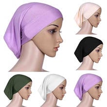 New Muslim Women Bonnet Sleep Chemo Hat Beanie Turban Hat Scarf Chemo Beanie Cap Hijab Headwear Head Wrap Hair Access Headwear 2022 - buy cheap