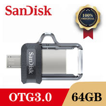 SanDisk DD3 USB 3.0 OTG Flash Drive Disk 128GB 64GB 32GB 16GB Pen Drive Pendrive Memory Stick Flash drive For PC/Android Micro 2024 - buy cheap