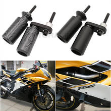 Motorcycle Black/Carbon Frame Sliders Falling Protection For Yamaha YZF R6 YZFR6 YZF-R6 YZF600 2006 2007 2024 - buy cheap