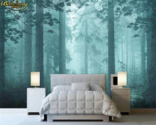 beibehang Custom 3d wallpaper mural fantasy woods deer background wall papers home decor papel de parede 3d wallpaper 2024 - buy cheap