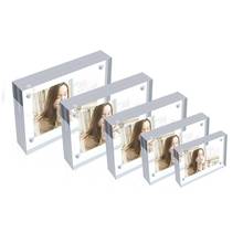 Right Angle Clear Acrylic Photo Sign Frame Thickness 0.8 + 0.8cm Tag Price Display Holder 2024 - buy cheap