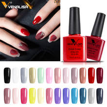 7.5ml* 6pcs Venalisa Professional Nail Art Set VIP Kit Base Coat Long Wear NoWipe Top Coat Full Coverage Color Nail Gel Polish 2024 - buy cheap