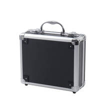 Portable Aluminum Alloy Tool Box File Storage Box Anti-shock Equipment Instrument Box with Lock Pre-cut Cotton 260x220x100m 2024 - buy cheap