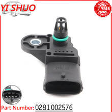 Sensor de mapa de presión de refuerzo, colector XUAN 0281002576 para Eurocargo Iveco Stralis Trakker VOLVO FE FH FL FM RENAULT Kerax 2024 - compra barato