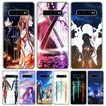 Sword Art Online kirito and asuna For Samsung Galaxy A51 A50 A71 A70 Phone Case A40 A41 A30 A31 A20E A21S A10 A11 A01 5G A6 A8 + 2024 - buy cheap