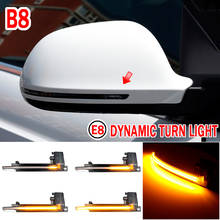 LED Dynamic Car Blinker Side Mirror Marker Turn Signal Lights Lamp For Audi A3 A4 A5 A6 Q3 S5 B8 B8.5 RS3 RS5 RS4 2024 - buy cheap