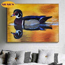 5D DIY Diamond Painting Cross Stitch Kit Mandarin Duck Full Square Round Daimond Mosaic Embroidery Wall Pictures For Living Room 2024 - buy cheap