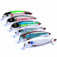 2021 1PCS New  Minnow Fishing Lure 8.6cm/9.1g Pesca Hooks Fishing Wobbler Tackle Crankbait Artificial Japan Hard Bait Swimbait 2024 - buy cheap