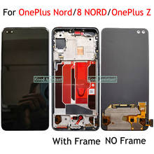 Pantalla LCD para móvil, Marco digitalizador de Panel táctil para OnePlus Nord One Plus Z, 6,44 ", Original, AAA, Amoled 2024 - compra barato