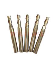 5pcs of 5mm  2 Flutes Aluminum Milling Cutters HRC50 Helix 45degree CNC End Mill Tools Carbide Endmill Router bits 2024 - buy cheap