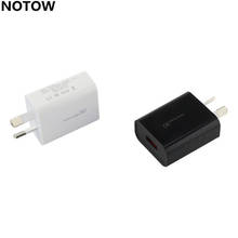NOTOW 18W 5V 3A AU Plug QC3.0 USB Wall Charger Travel Power Adapter Quick Fast Charger  For iPhone for Samsung Smart Phone 2024 - buy cheap