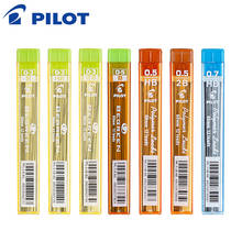 Kit de recargas de lápis mecânico piloto de polímero de chumbo 10 gêmeos 0.3 /0.5 /0.7 chumbo ativo 60mm 2b/hb tabletes/5/7 2024 - compre barato