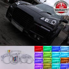 Faro LED multicolor de Ojos de Ángel para Porsche Cayenne, conjunto de anillo de Halo con Control remoto RF, RGB, alta calidad, 957, 2007, 2008, 2009 2024 - compra barato