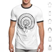 Hindu pavão t camisa 6xl algodão legal t mayura pavão pássaro bela cauda sagrado hindi hindu religião hinduísmo símbolo indiano 2024 - compre barato