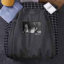 2021 New Woman Man Sweatshirts Attack On Titan TV Show Character Hoodies Fleece Warm Casual Streetwear Hoody Fashion Pullover 2024 - buy cheap