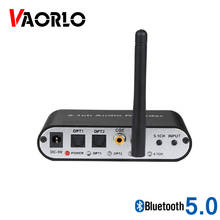 VAORLO 5.1 Audio Decoder converter Rush RCA SPDIF Coaxial Optical BT Bluetooth 5.0 receiver Volume DAC 2024 - buy cheap