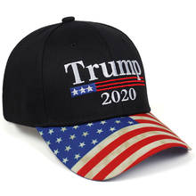 Gorra de béisbol con bordado Trump 2019, gorro transpirable de algodón para exteriores, salvaje, informal, 2020 2024 - compra barato