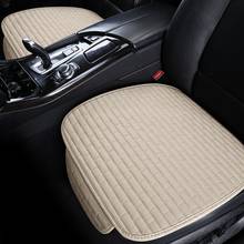 Car Seat Cushion Cover Front Car Rear Flax Seat Protect Cushion Automobile Seat Cushion Protector Pad Car Cover Mat Protect 2024 - buy cheap
