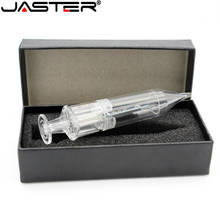 JASTER Doctor syringe usb with box USB Flash Drive pendrive 4GB 8GB 16GB 32GB 64GB USB 2.0 Pen drive U disk Memory Stick gift 2024 - buy cheap