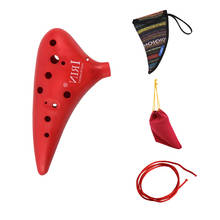 M MBAT 1PC 12 Hole Alto C Ocarina Vessel Flute ABS Material Sweet Potato Shape with 2 Protective Bags Musical Gift for Beginners 2024 - buy cheap