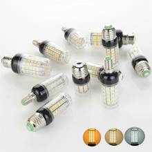 E27 LED Lamp E14 E12 Bulb 5730 SMD Corn Bulb  7W 9W 12W 15W 18W 20W 25W 28W Chandelier Candle leds Light For Home Decor Ampoule 2022 - buy cheap