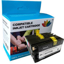 1 комплект совместимых чернил для принтера HP 711 CZ133A CZ130A CZ131A CZ132A Φ HP DesignJet T520 T120 2024 - купить недорого