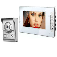 7 Inch Video Doorbell Intercom Kit 1 camera 1 monitor Night Vision with 700TVL Camera 2024 - buy cheap