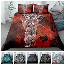 Juego de ropa de cama con estampado bohemio Digital 3d, juego de funda nórdica, individual, doble, completa, Queen y King, decoración para dormitorio, novedad de 2021, 2/3 Uds. 2024 - compra barato