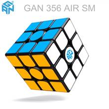 GAN 356 AIR SM Cubo magnético 3x3x3 Cubo mágico Cubo quebra-cabeça profissional 3x3x3 Cubo magnético GAN 356 Cubo rápido GAN356 cubo air sm GAN 356 AIR SM 3x3x3 Magnetic cube 2024 - compre barato