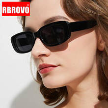 RBROVO 2021 Rectangle Vintage Sunglasses Women Small Eyeglasses Women/Men Brand Designer Square Sun Glasses Shades Female UV400 2024 - buy cheap