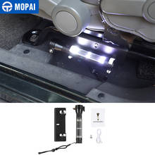 MOPAI-martillo de emergencia para coche, linterna de rescate de Escape Solar para Jeep Wrangler JK JL 2007-2020, accesorios 2024 - compra barato
