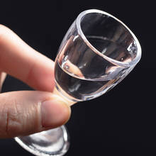 Jogo de copos de vidro, 6 peças, transparente, pequena capacidade, sem chumbo, vinho branco, goblet, bar, restaurante, casa 2024 - compre barato