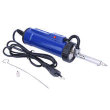 Ue plug 250v 30w totalmente automático solda elétrica otário bomba desoldering ferramentas de solda + bocal sucção cinzel aço 2024 - compre barato