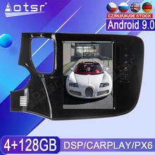 Магнитола 128 ГБ для Mitsubishi Outlander Android 2014 - 2018 Автомобильный мультимедийный плеер стерео PX6 головное устройство Тесла GPS Navi 2024 - купить недорого