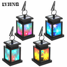 IP65 RGB Solar Lights Dancing LED Outdoor Flickering Torches Lantern Waterproof for Garden Patio Yard Pool Wedding Decoration 2024 - buy cheap