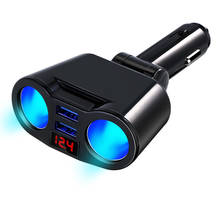 USB Car Charger Car Cigarette Lighter Socket Splitter Plug USB Car Charger Car Accessories 2024 - buy cheap