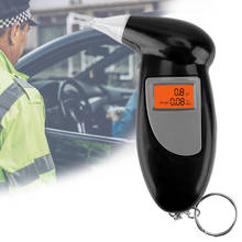 Backlight display álcool respiração tester digital detector de álcool bafômetro portátil polícia alcotest alcohol tester 2024 - compre barato
