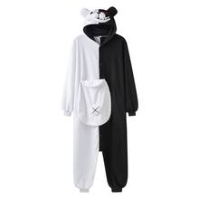 Monokuma Onesie Unisex Cartoon Funny Pajama Animal Bear Kigurumis Halloween Gift Women Gril Overalls Warm Suit Good Quality 2024 - buy cheap