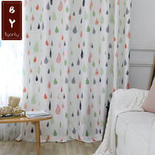 Simple Contemporary Curtains for Bedroom Scandinavian Velvet Hemp Curtains for Living Room   Balcony Window Curtain Cloth 2024 - buy cheap